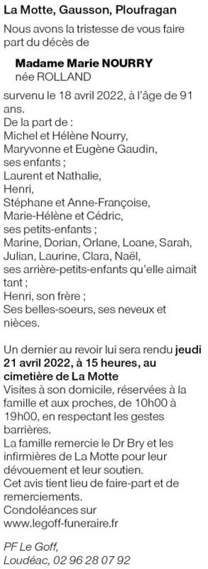 Image Annonce nécrologique