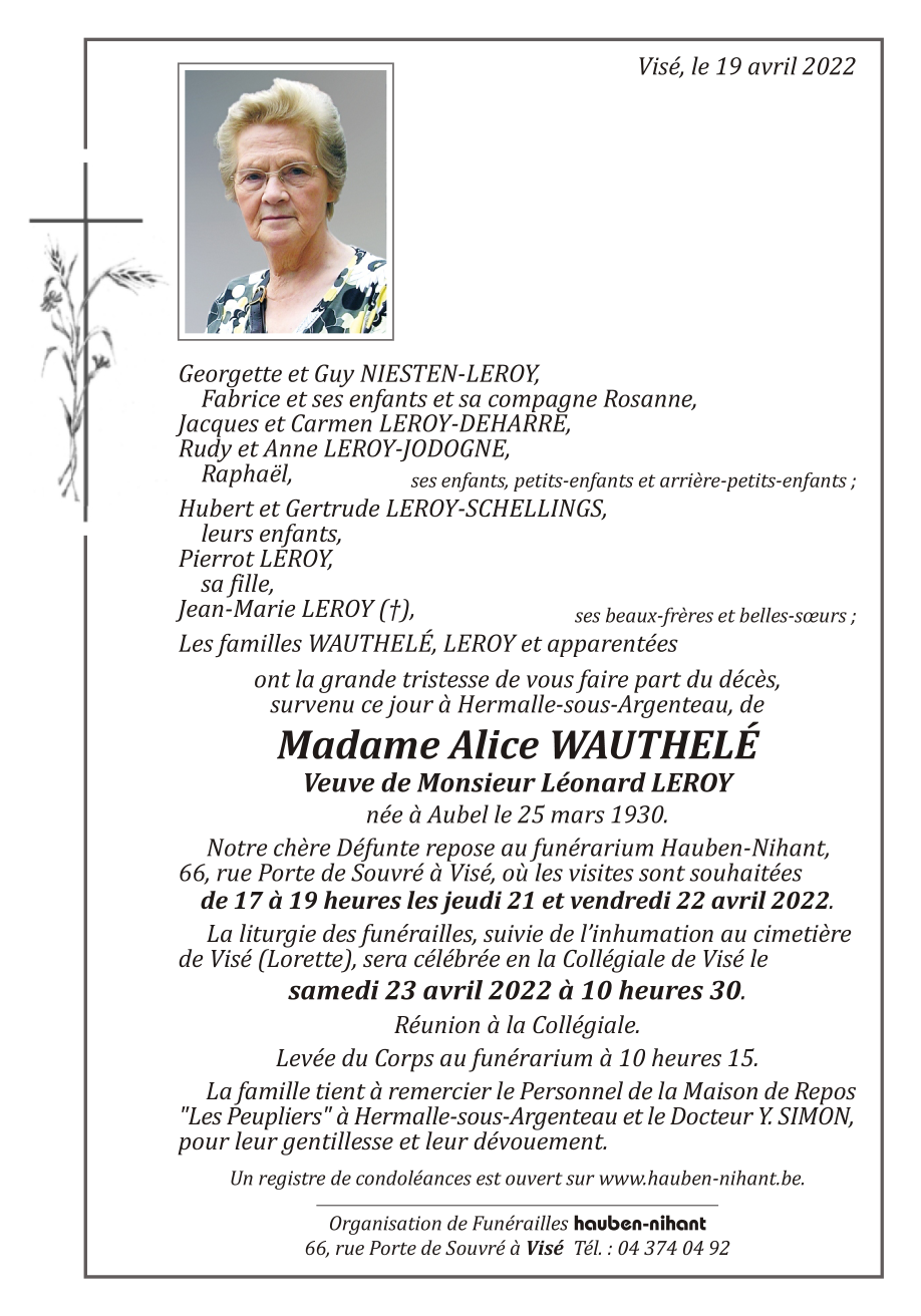Image Annonce nécrologique