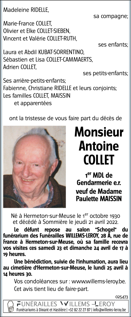 Image Annonce nécrologique