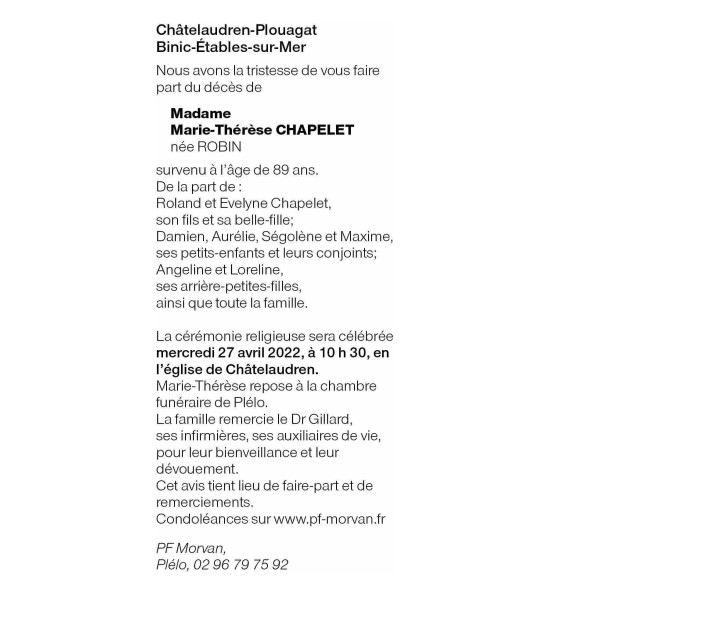 Image Annonce nécrologique