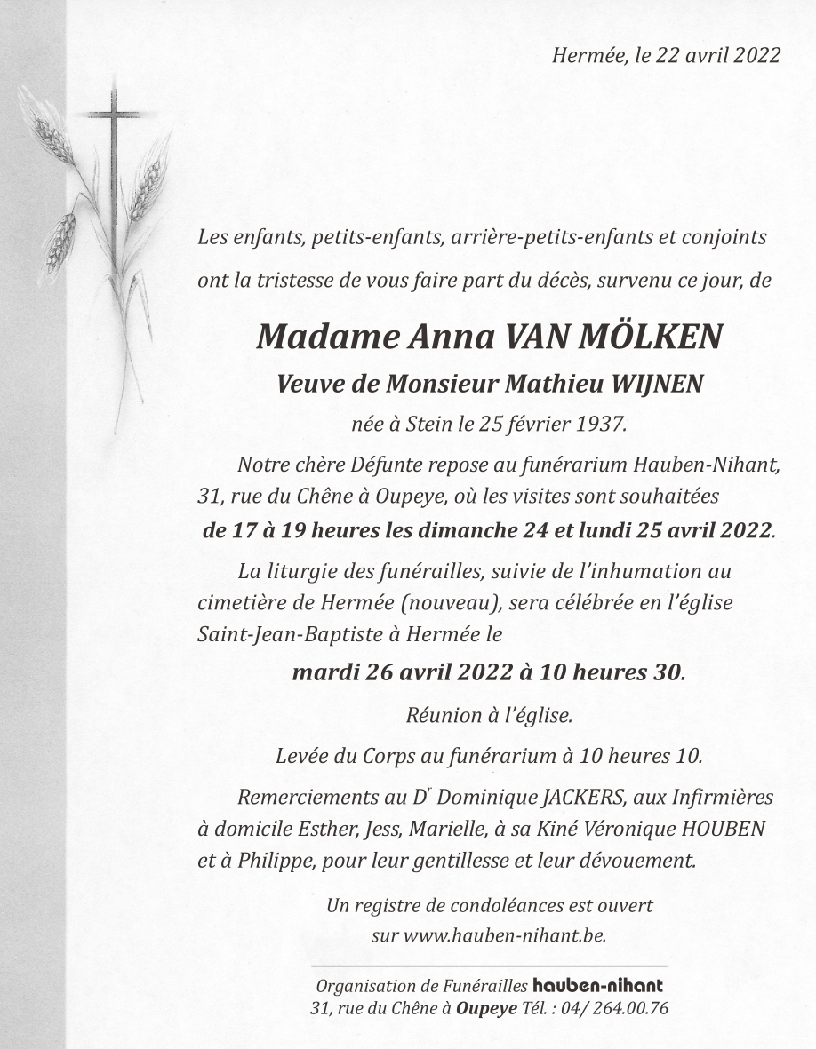 Image Annonce nécrologique