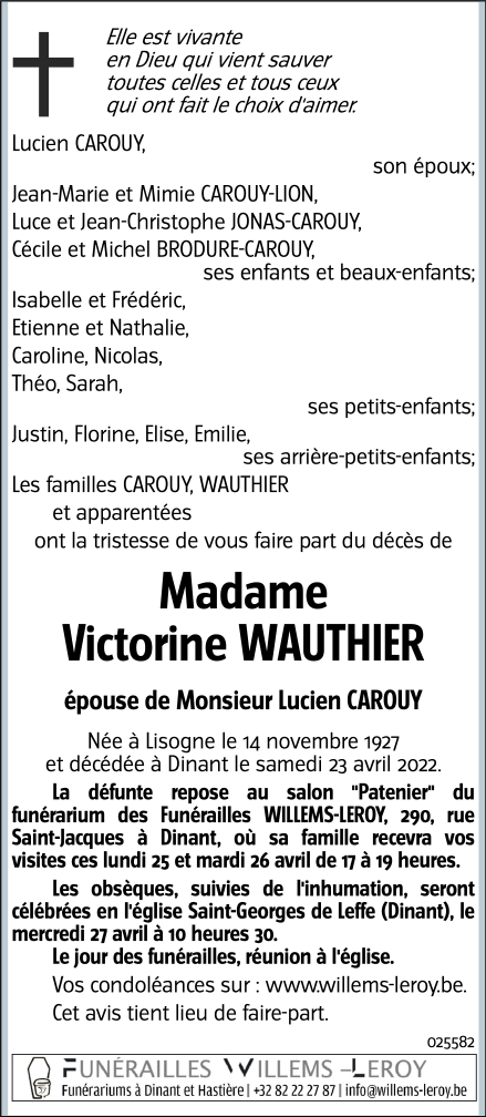 Image Annonce nécrologique
