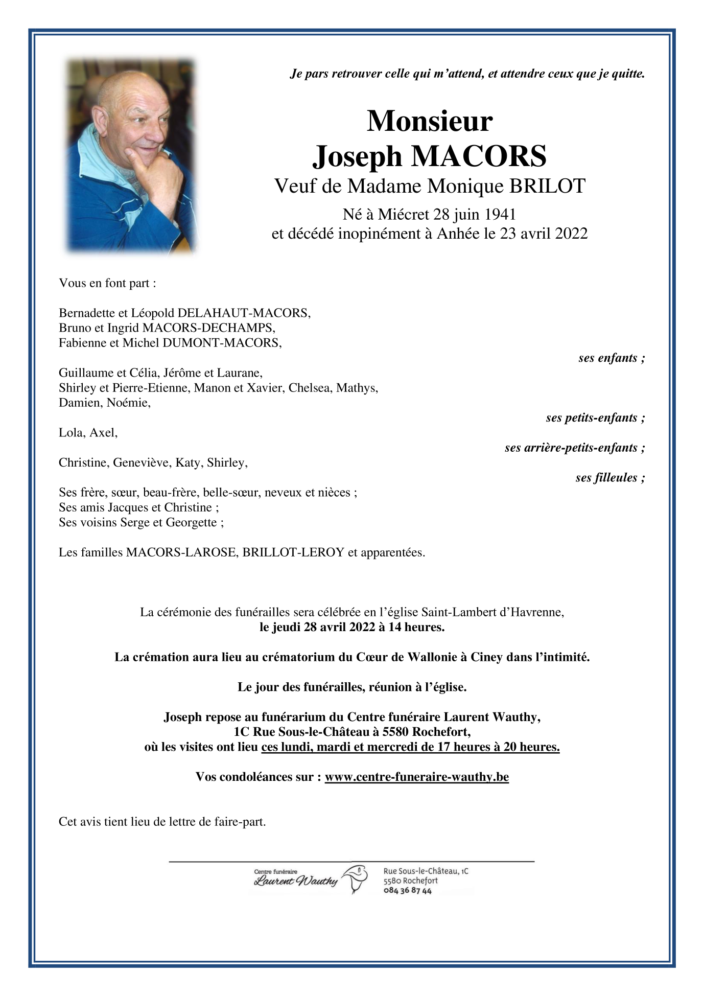 Image Annonce nécrologique