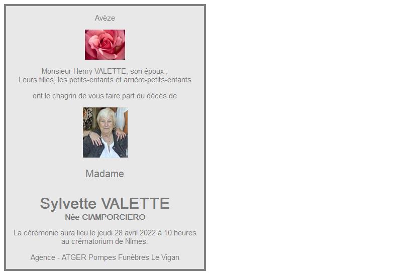 Image Annonce nécrologique