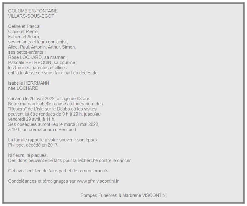 Image Annonce nécrologique