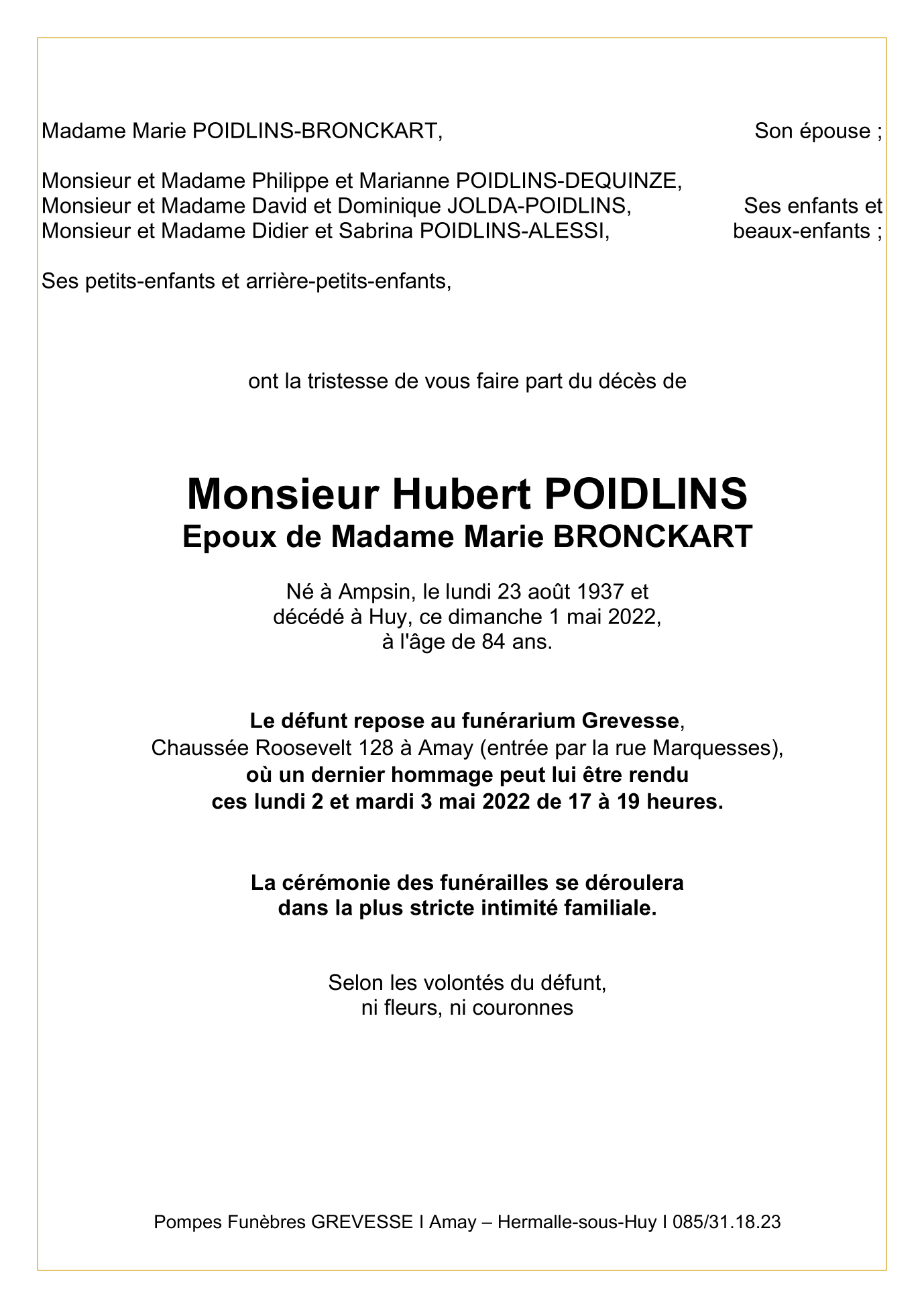 Image Annonce nécrologique