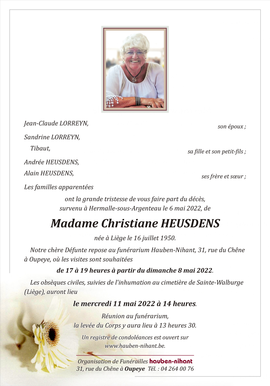Image Annonce nécrologique