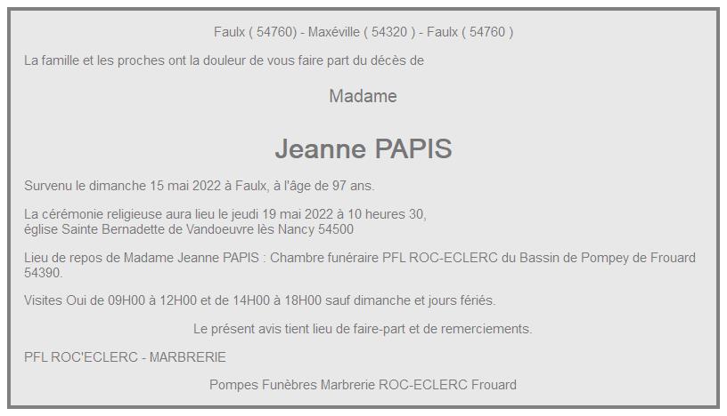 Image Annonce nécrologique