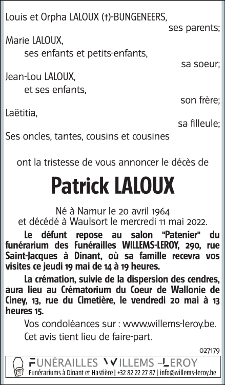 Image Annonce nécrologique