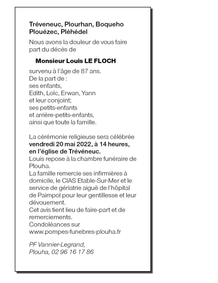Image Annonce nécrologique