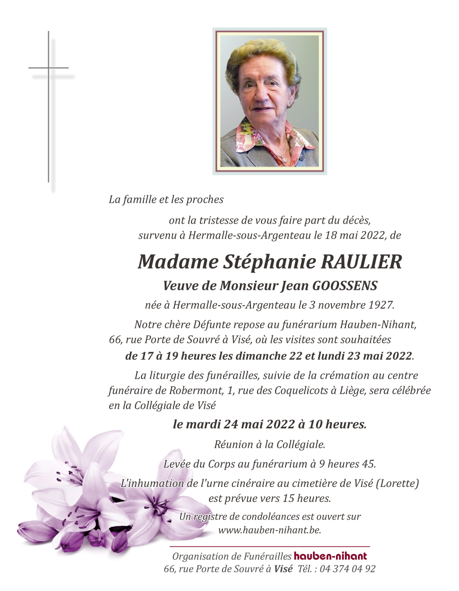 Image Annonce nécrologique