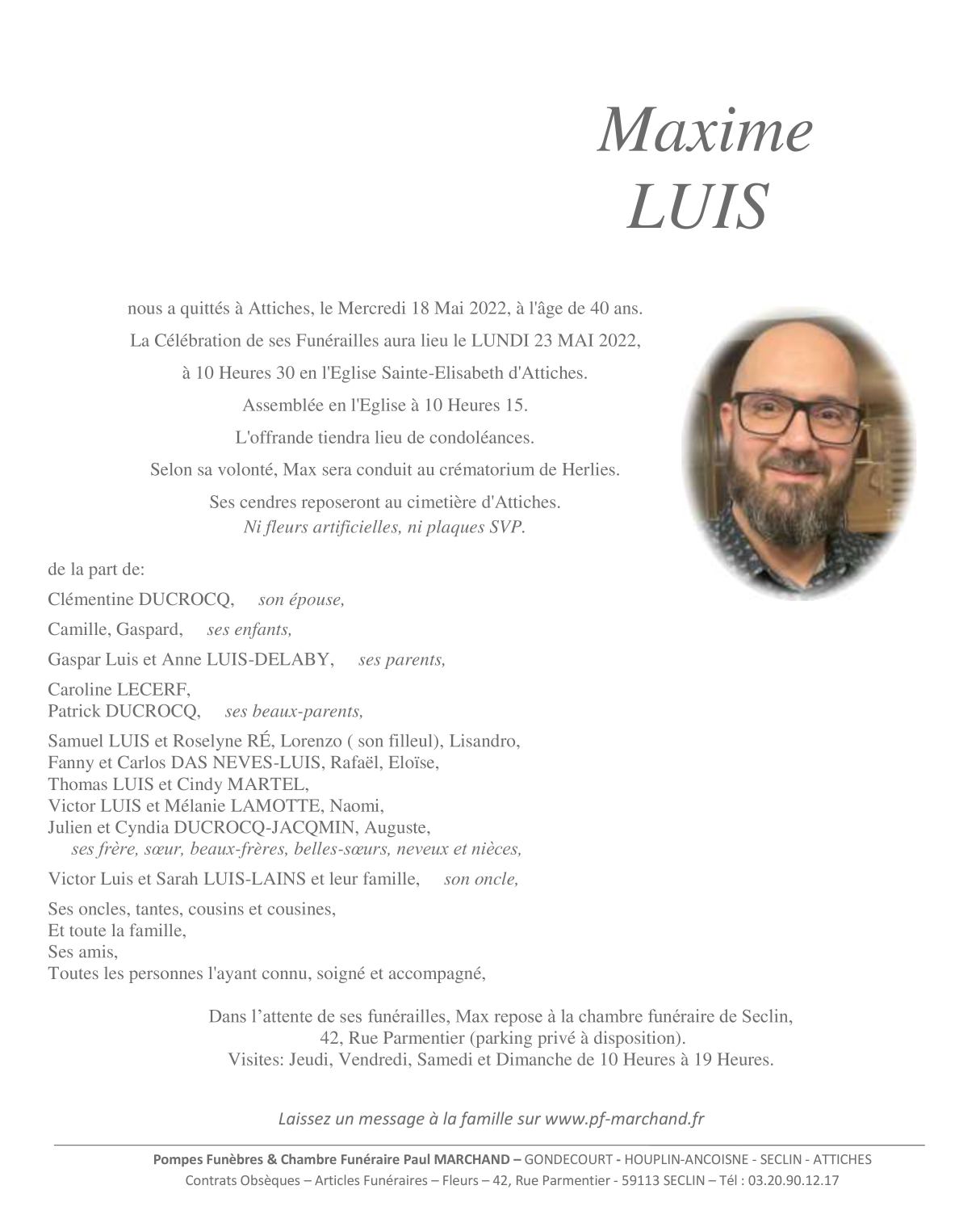 Image Pour voir le faire-part de Max CLIQUEZ-ICI