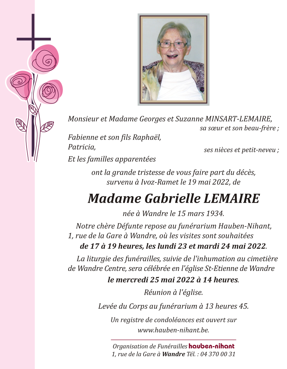 Image Annonce nécrologique
