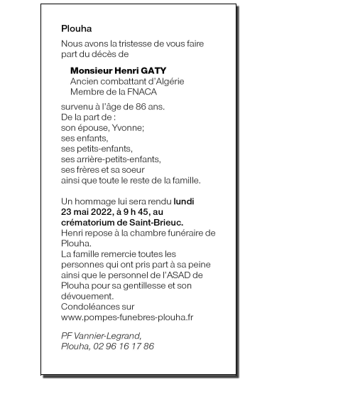 Image Annonce nécrologique