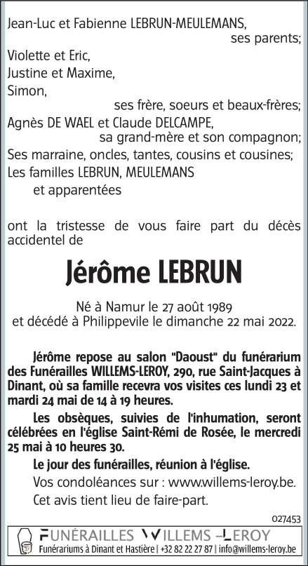 Image Annonce nécrologique