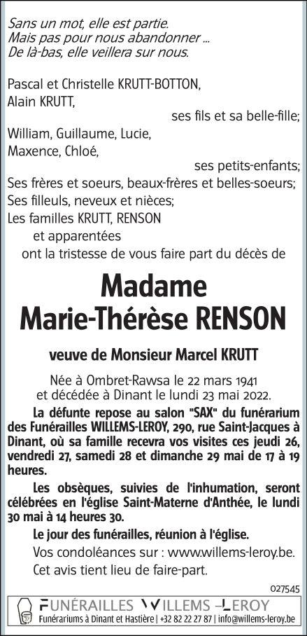 Image Annonce nécrologique