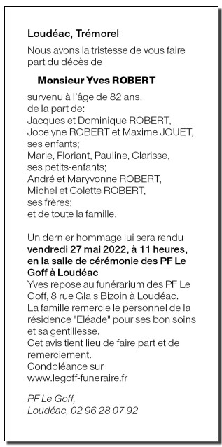 Image Annonce nécrologique
