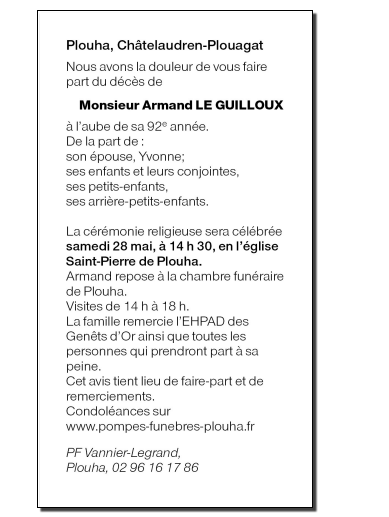Image Annonce nécrologique