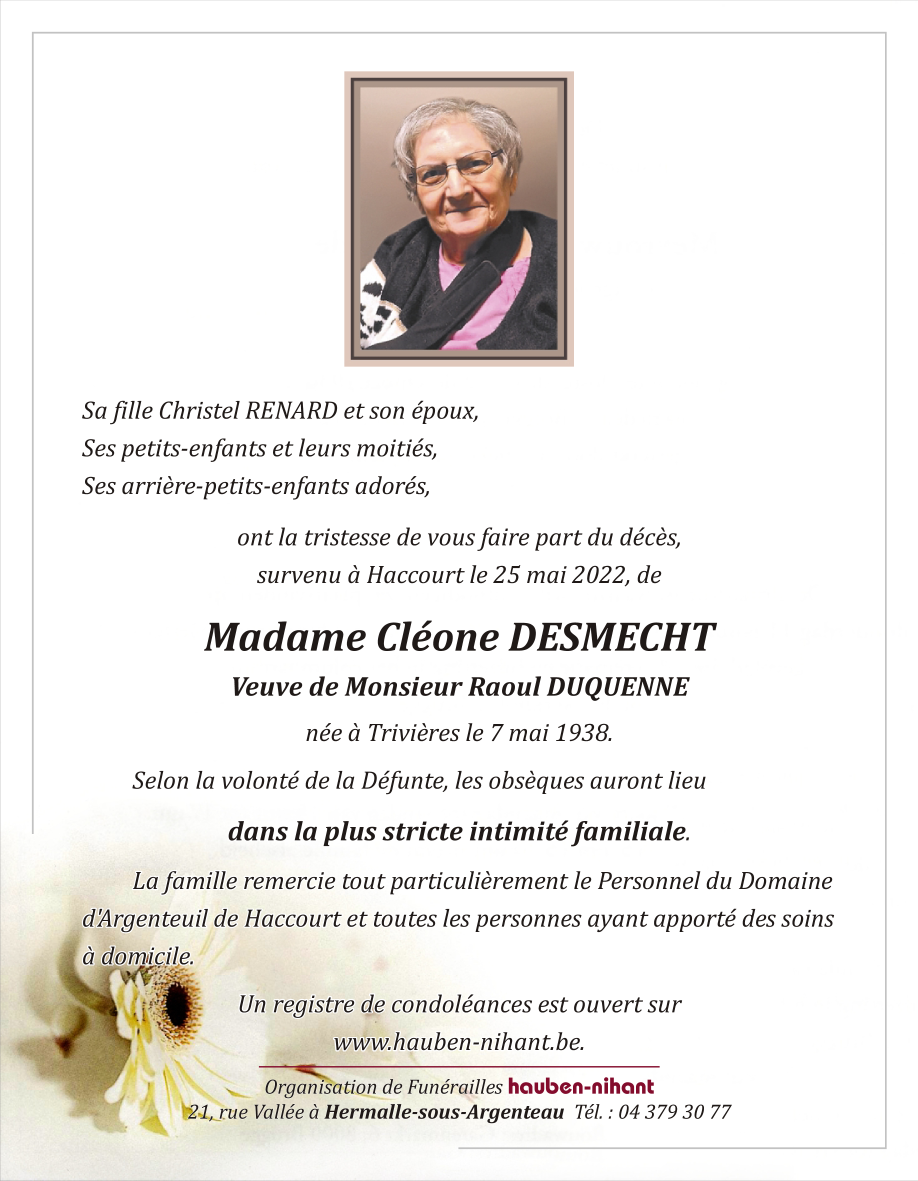 Image Annonce nécrologique
