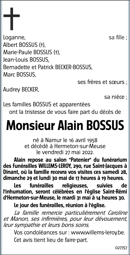 Image Annonce nécrologique