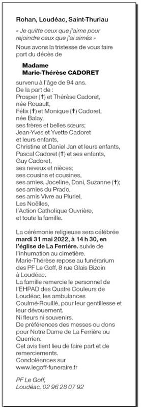 Image Annonce nécrologique