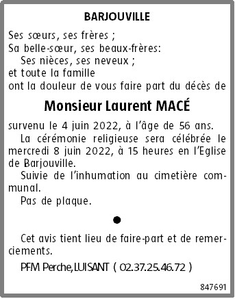 Image Annonce nécrologique