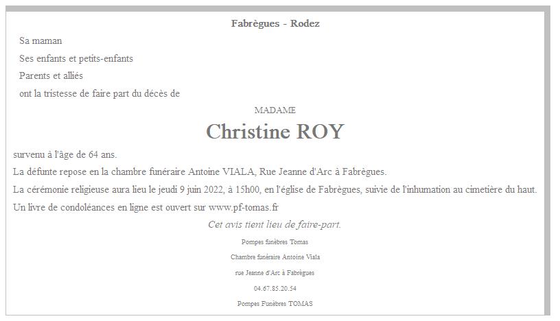 Image Annonce nécrologique