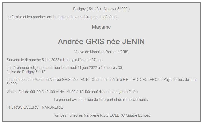 Image Annonce nécrologique