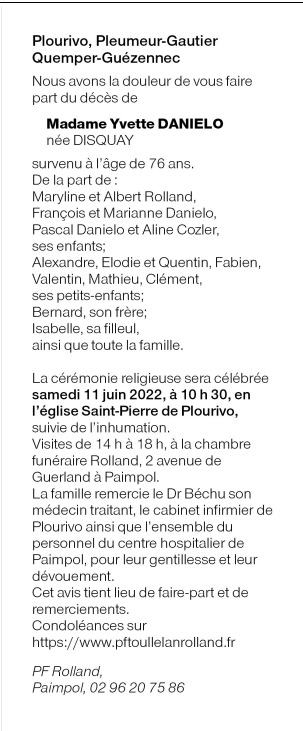 Image Annonce nécrologique