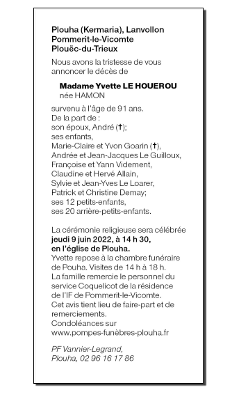 Image Annonce nécrologique