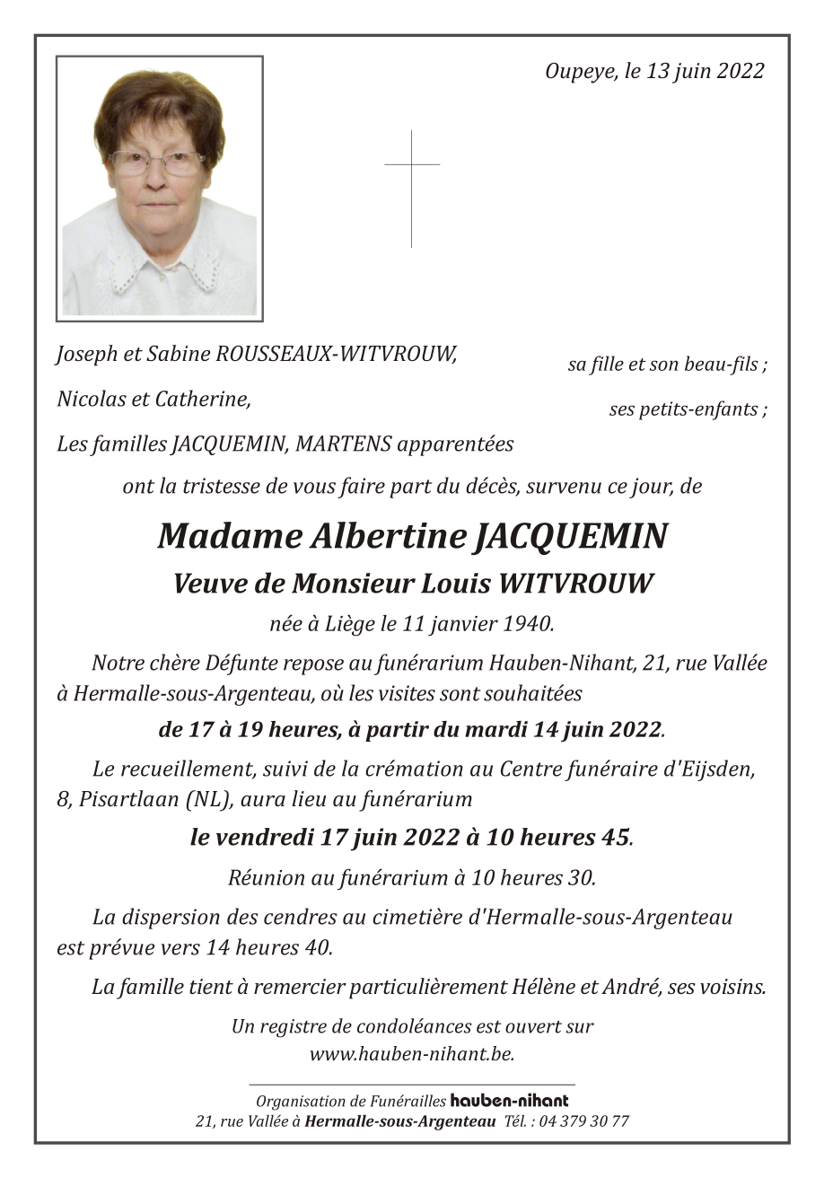 Image Annonce nécrologique