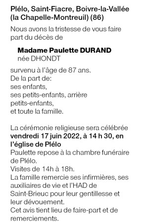 Image Annonce nécrologique