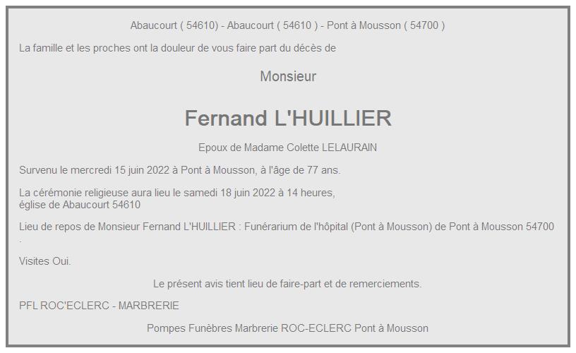 Image Annonce nécrologique