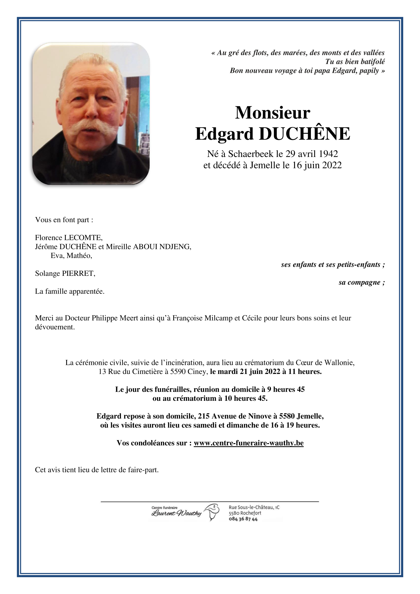 Image Annonce nécrologique