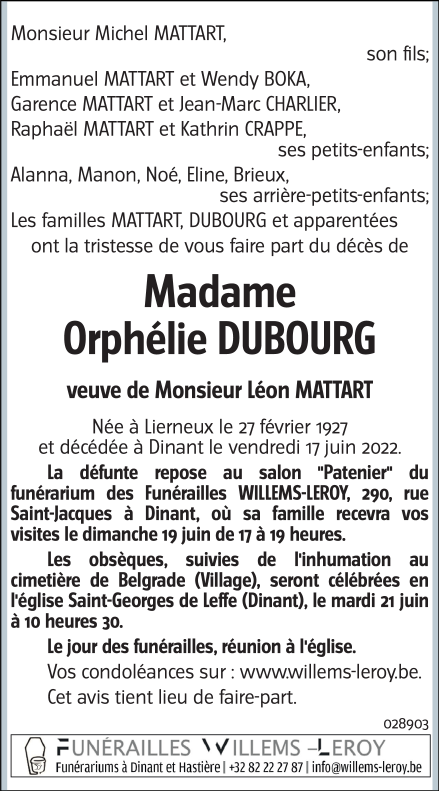 Image Annonce nécrologique