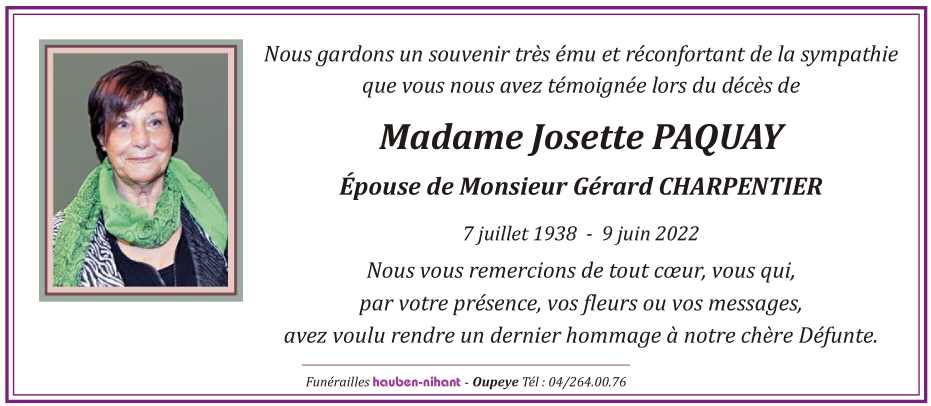 Image Remerciement