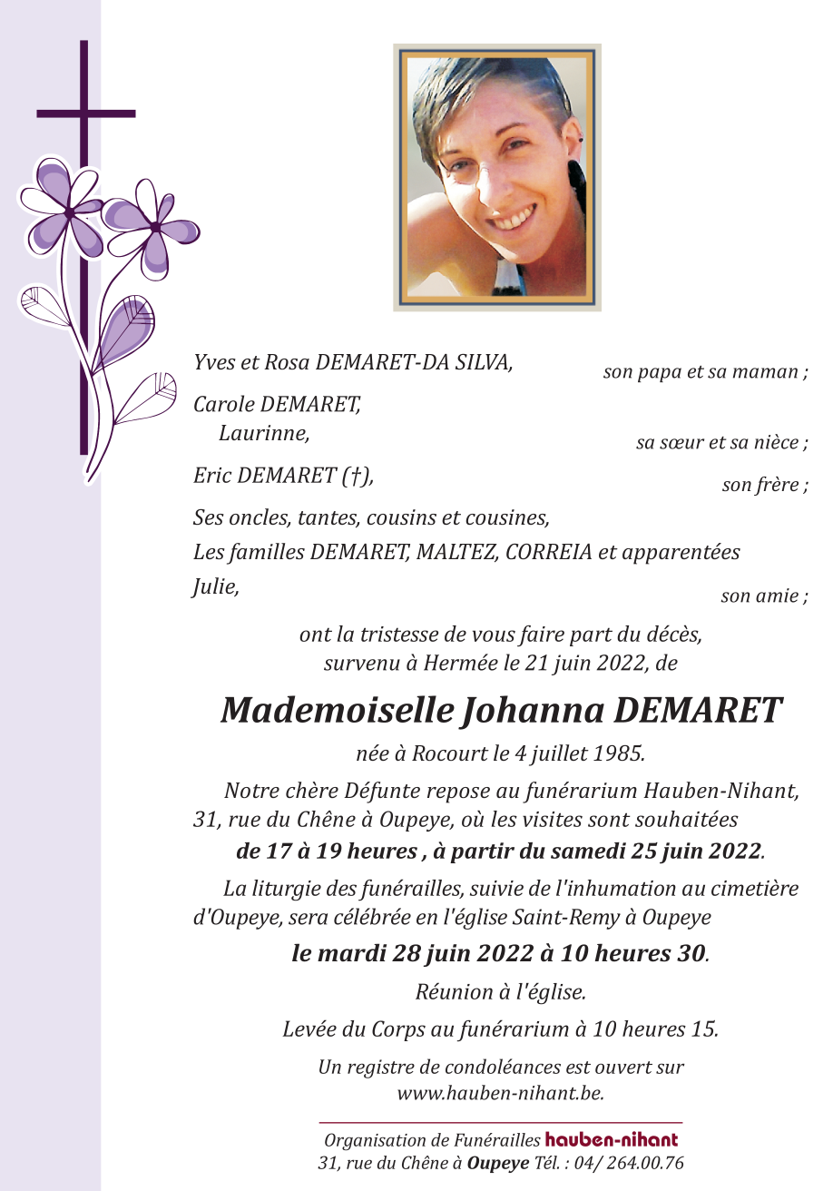 Image Annonce nécrologique