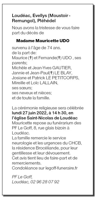 Image Annonce nécrologique