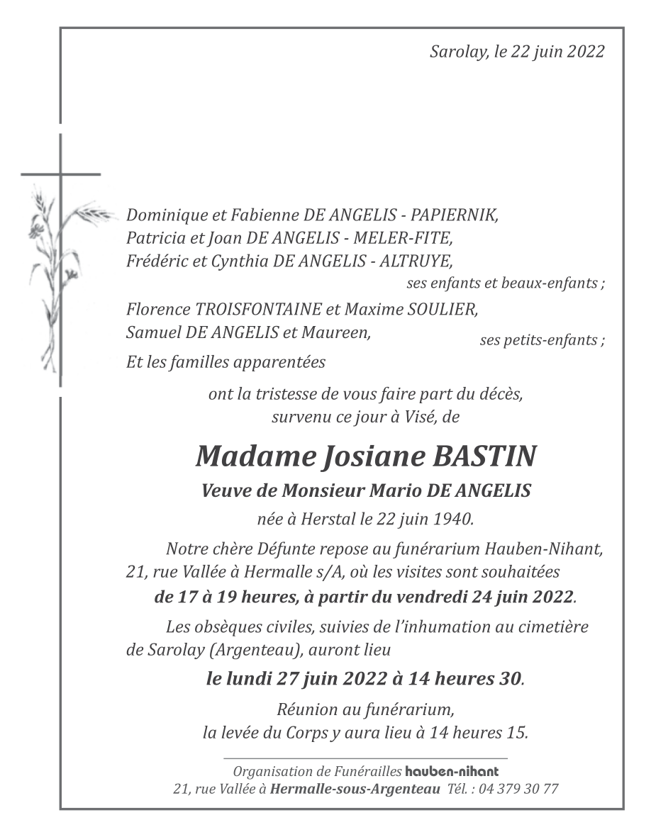 Image Annonce nécrologique