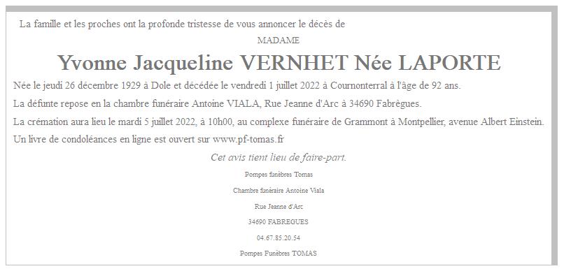 Image Annonce nécrologique