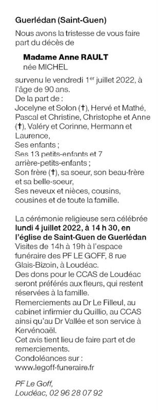 Image Annonce nécrologique