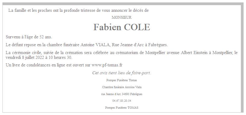 Image Annonce nécrologique