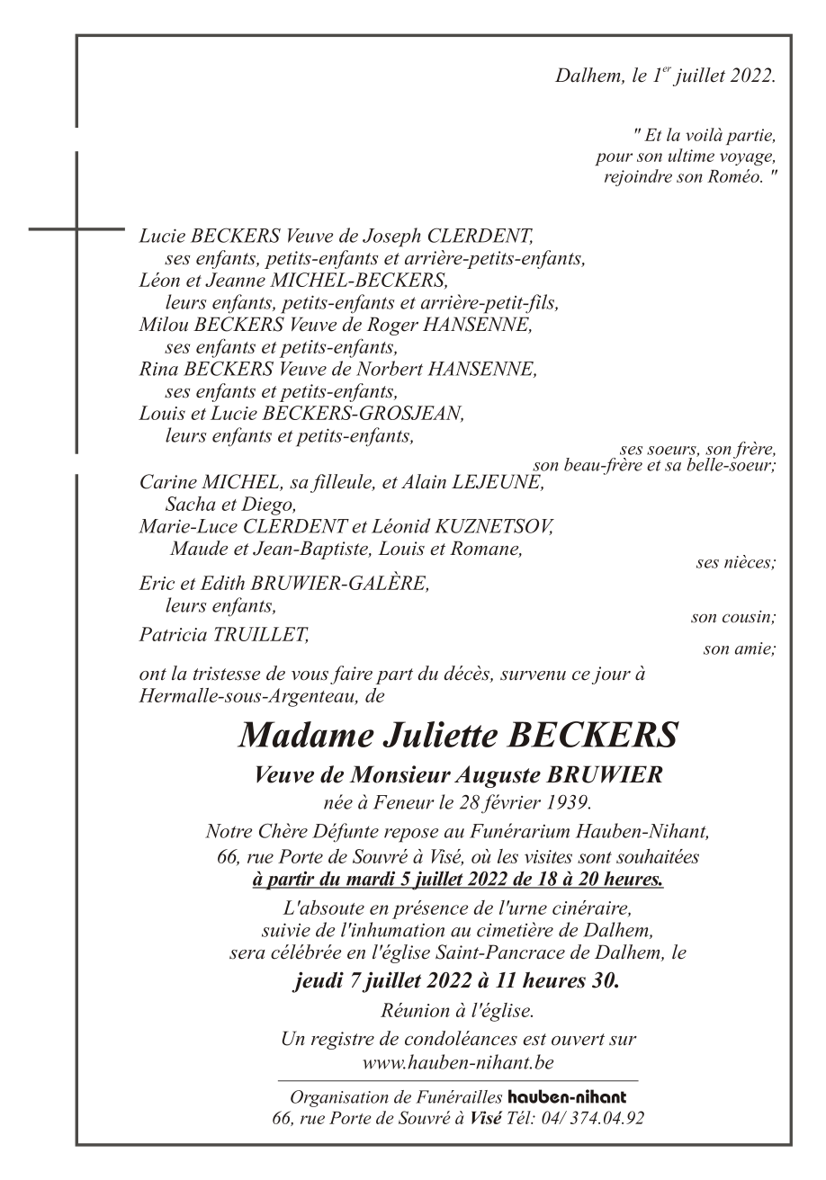Image Annonce nécrologique