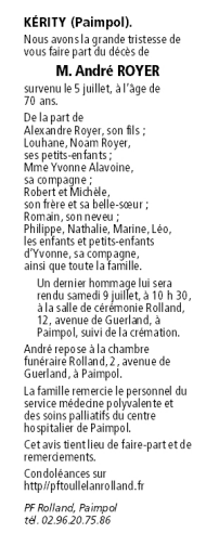 Image Annonce nécrologique