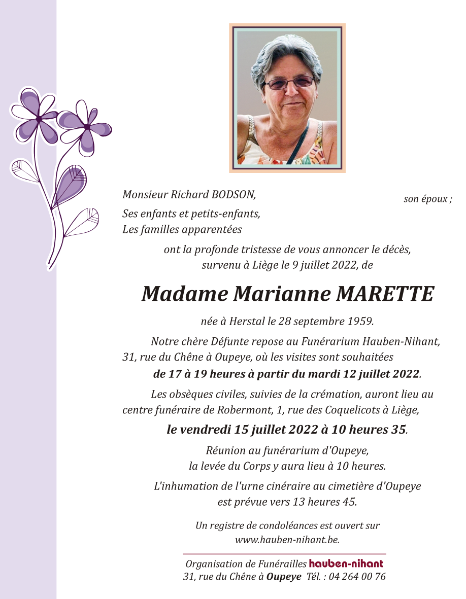 Image Annonce nécrologique