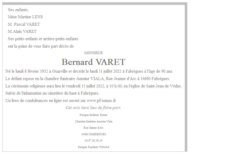 Image Annonce nécrologique