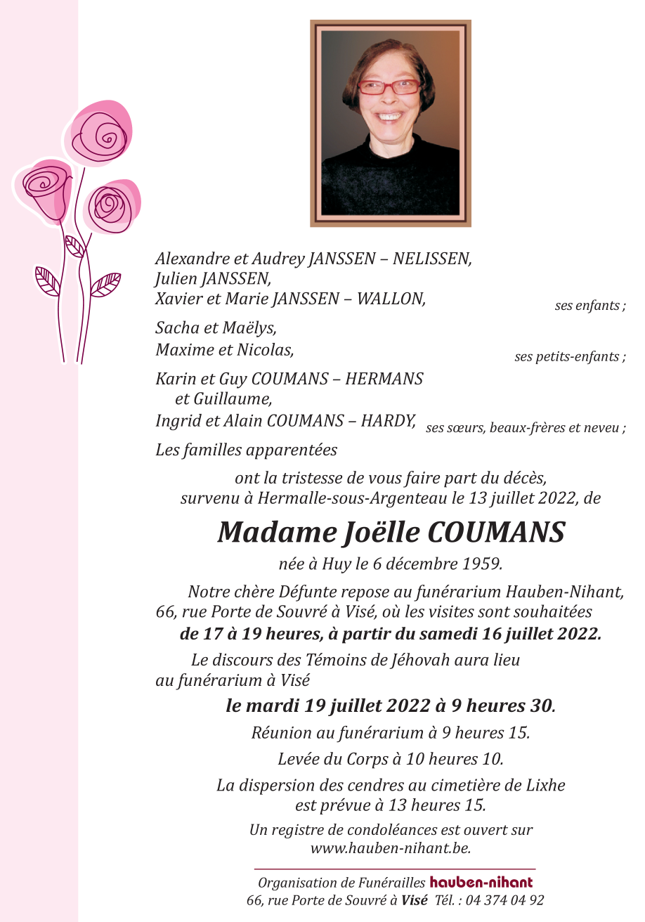 Image Annonce nécrologique