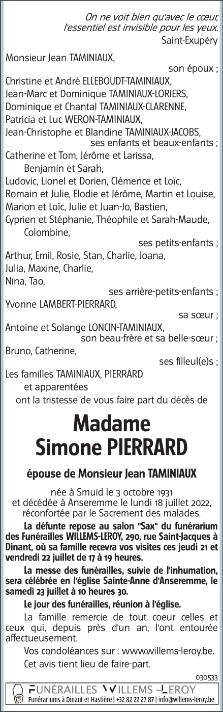 Image Annonce nécrologique