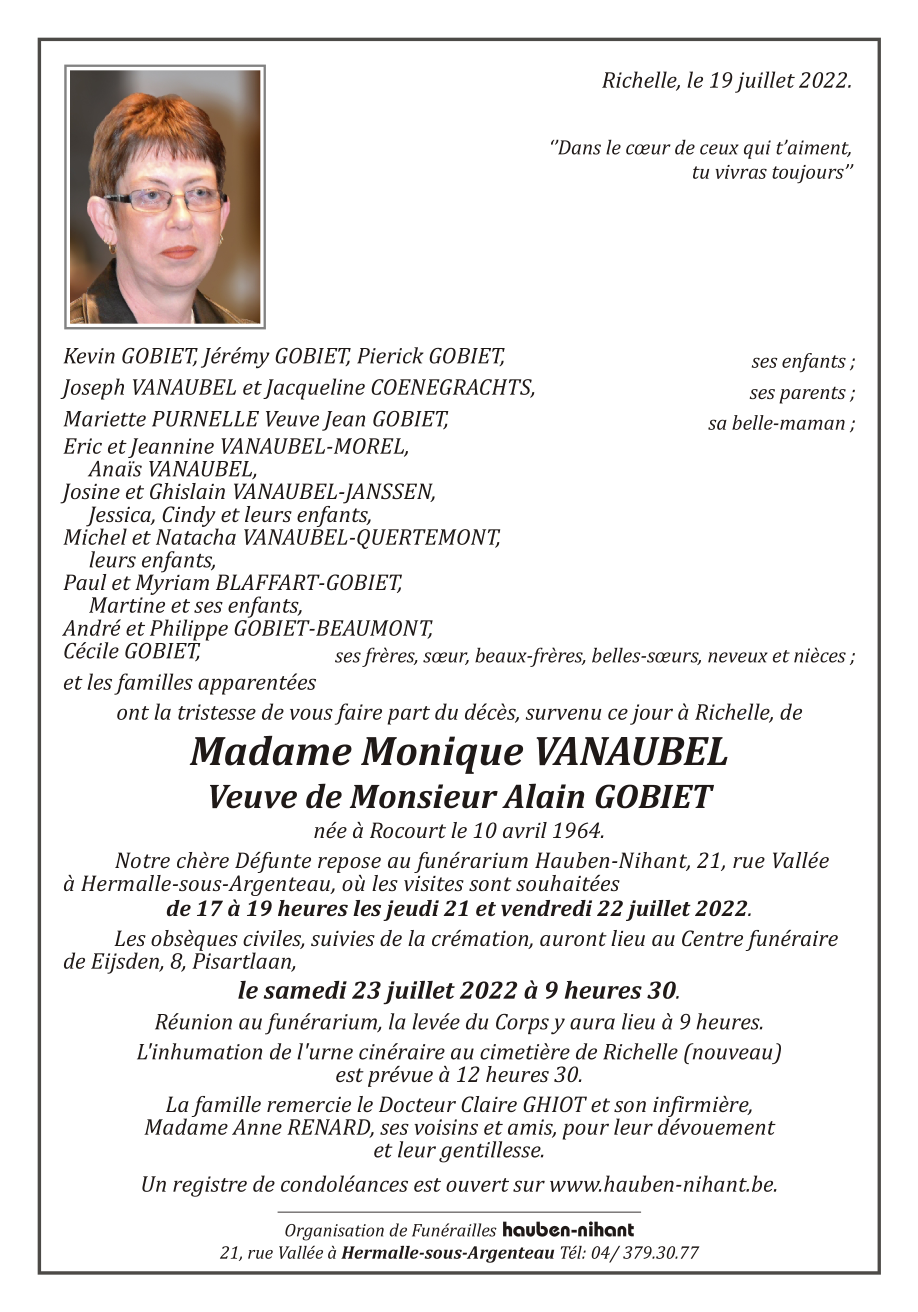 Image Annonce nécrologique