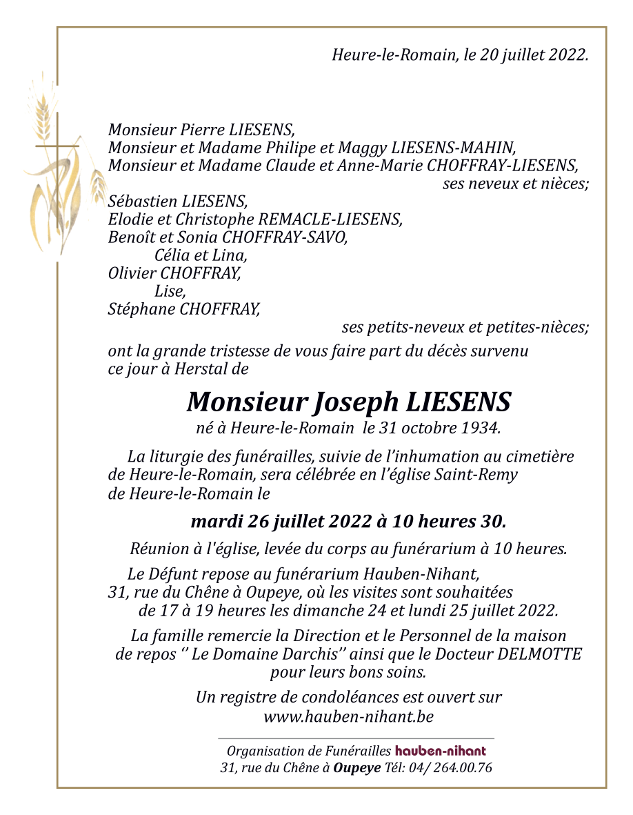 Image Annonce nécrologique